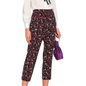 Floral Kate Spade Cigarette Pant